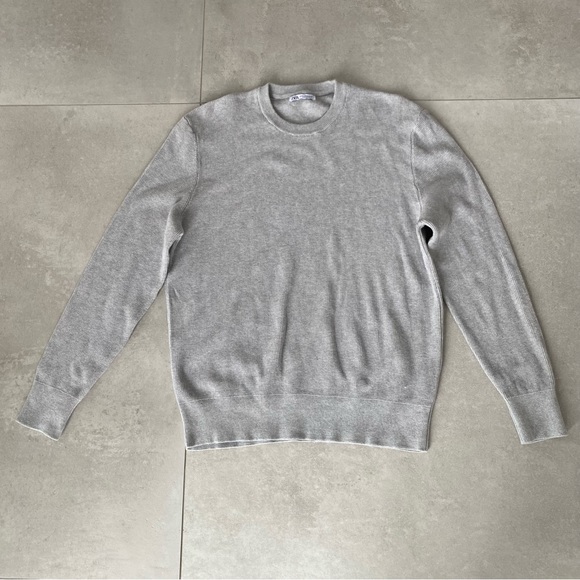 ZARA WAFFLE SWEATER - Picture 3 of 7